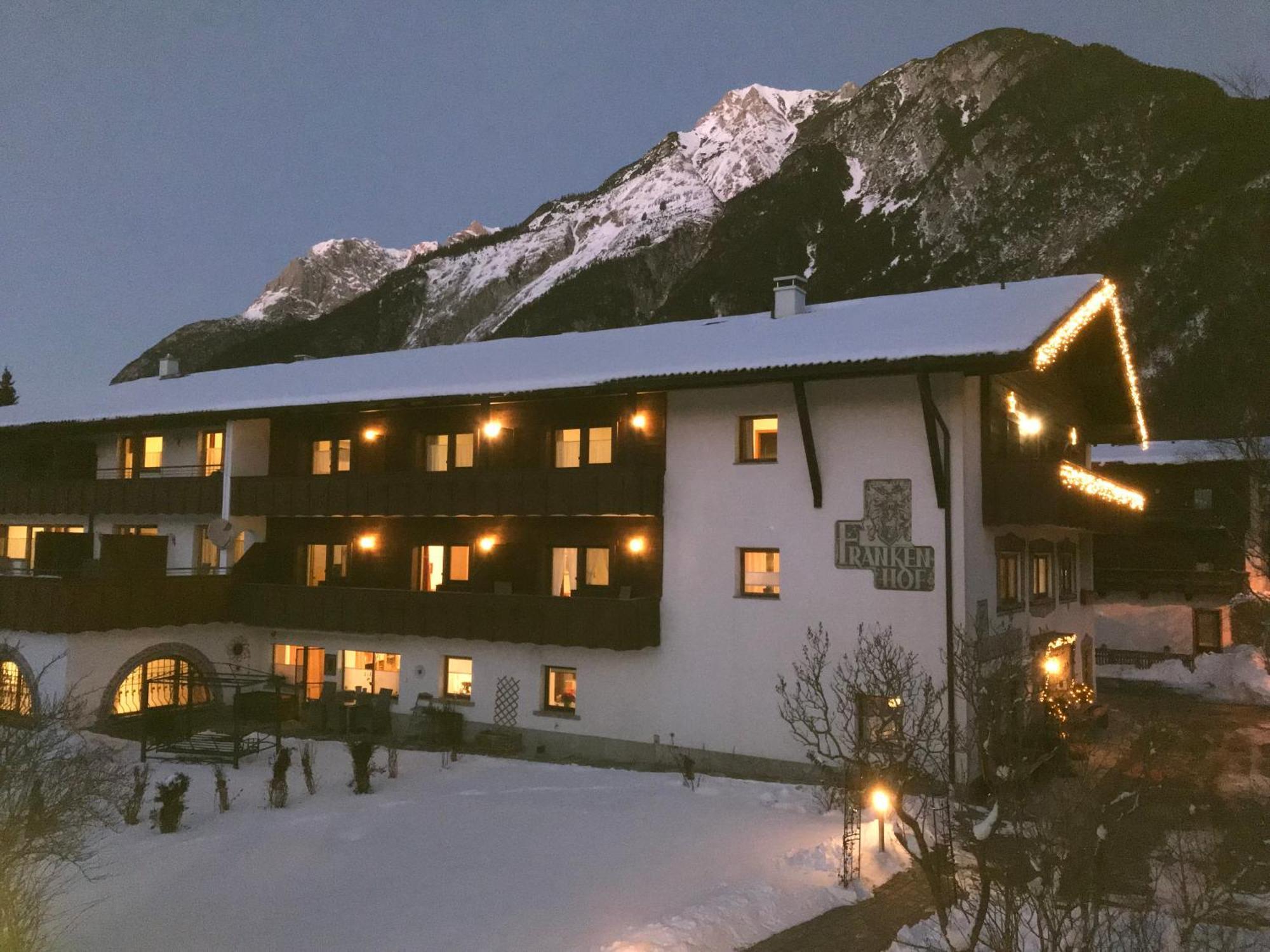 Hotel Frankenhof à Scharnitz Extérieur photo